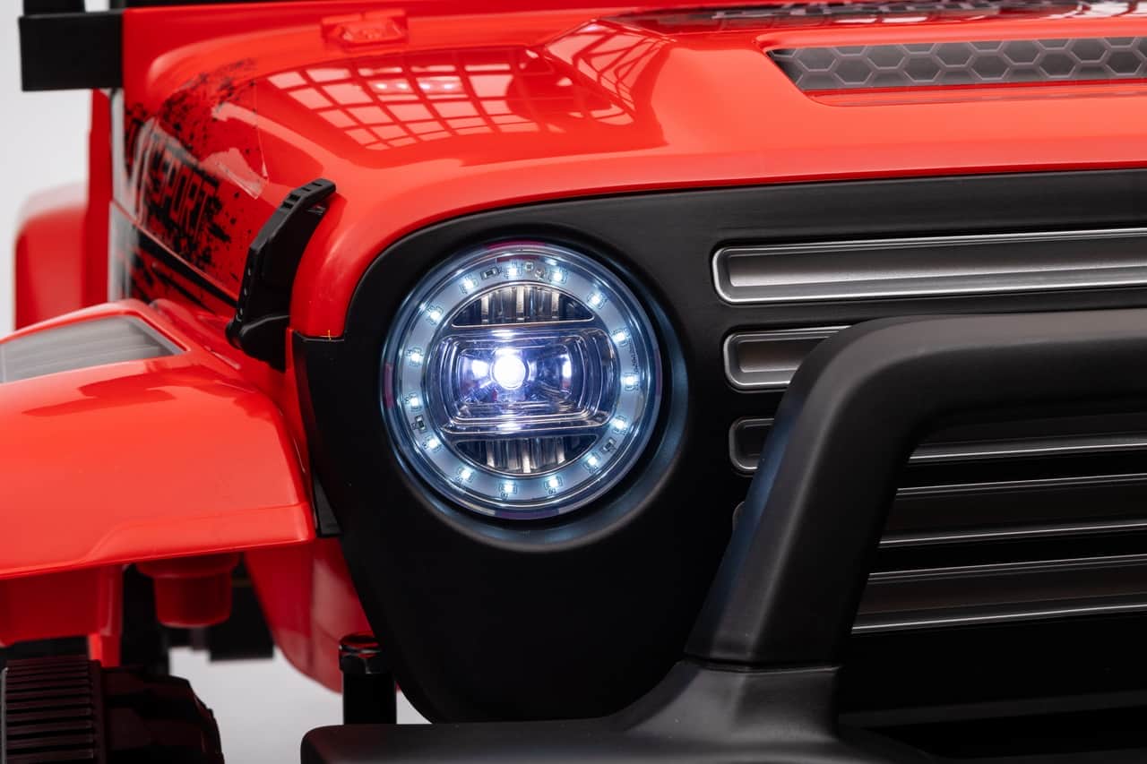 картинка Джип Jeep Rubicon ХМХ 637 Красный 