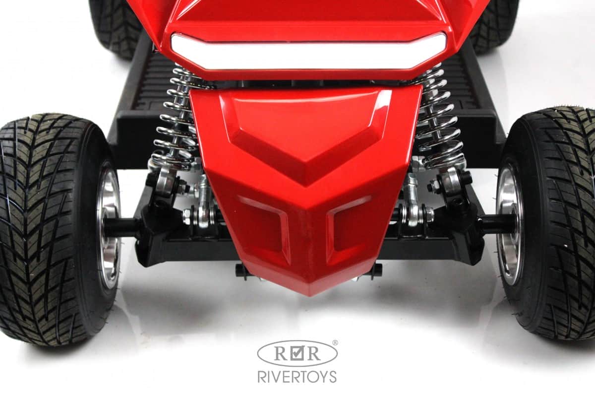 картинка Детский электроквадроцикл M009MM красный 