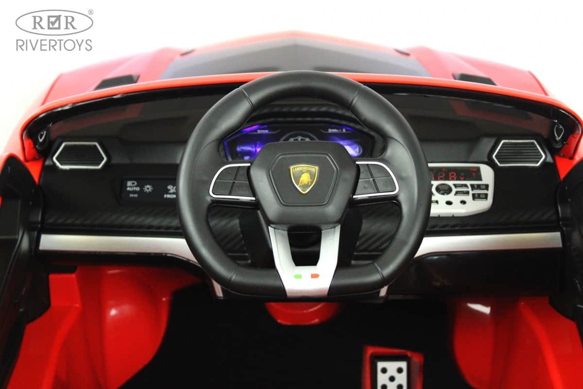 картинка Детский электромобиль Lamborghini Urus (E777EE) красный 