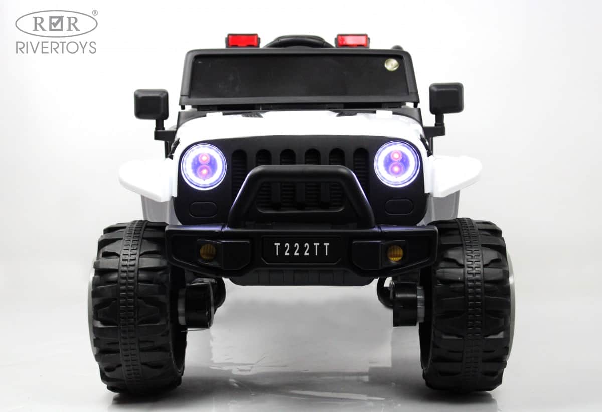 картинка Детский электромобиль T222TT 4WD белый 