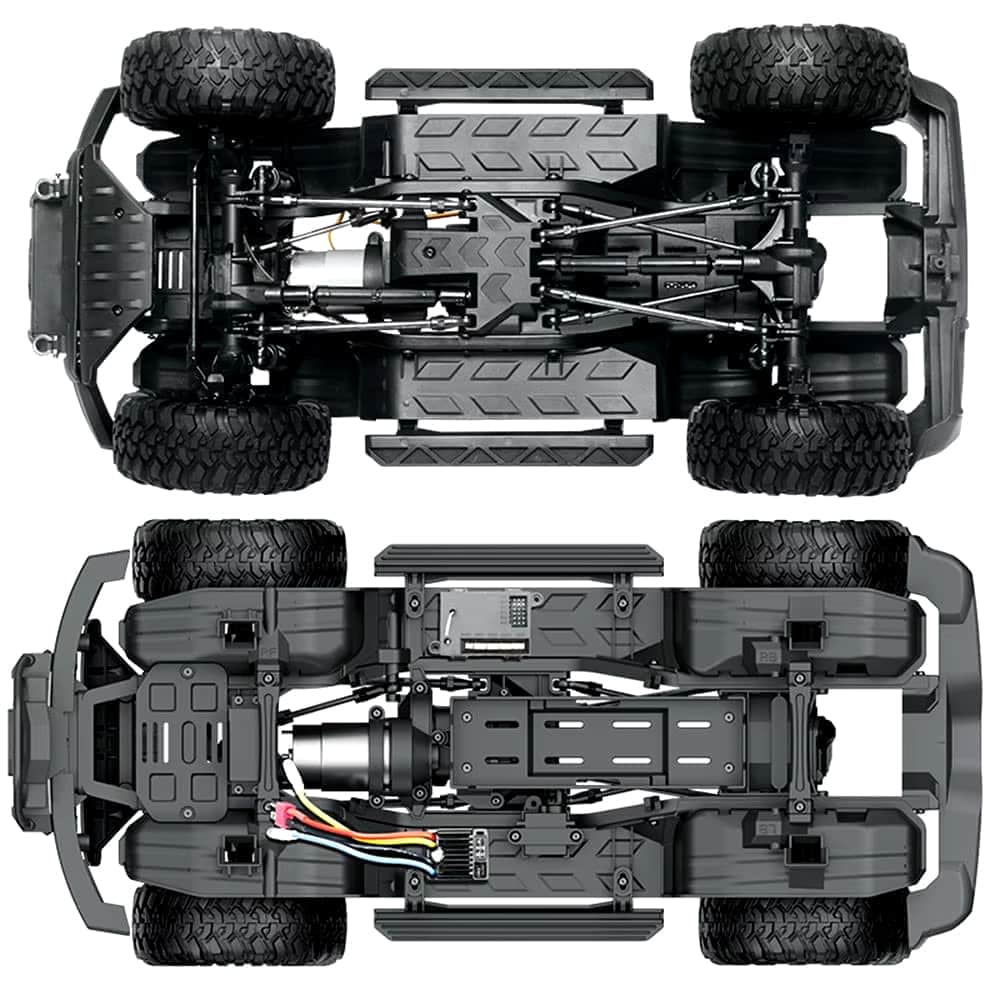 картинка Радиоуправляемый краулер HB Beluga (57 см, 4WD, 1:10) - HB-R1002 