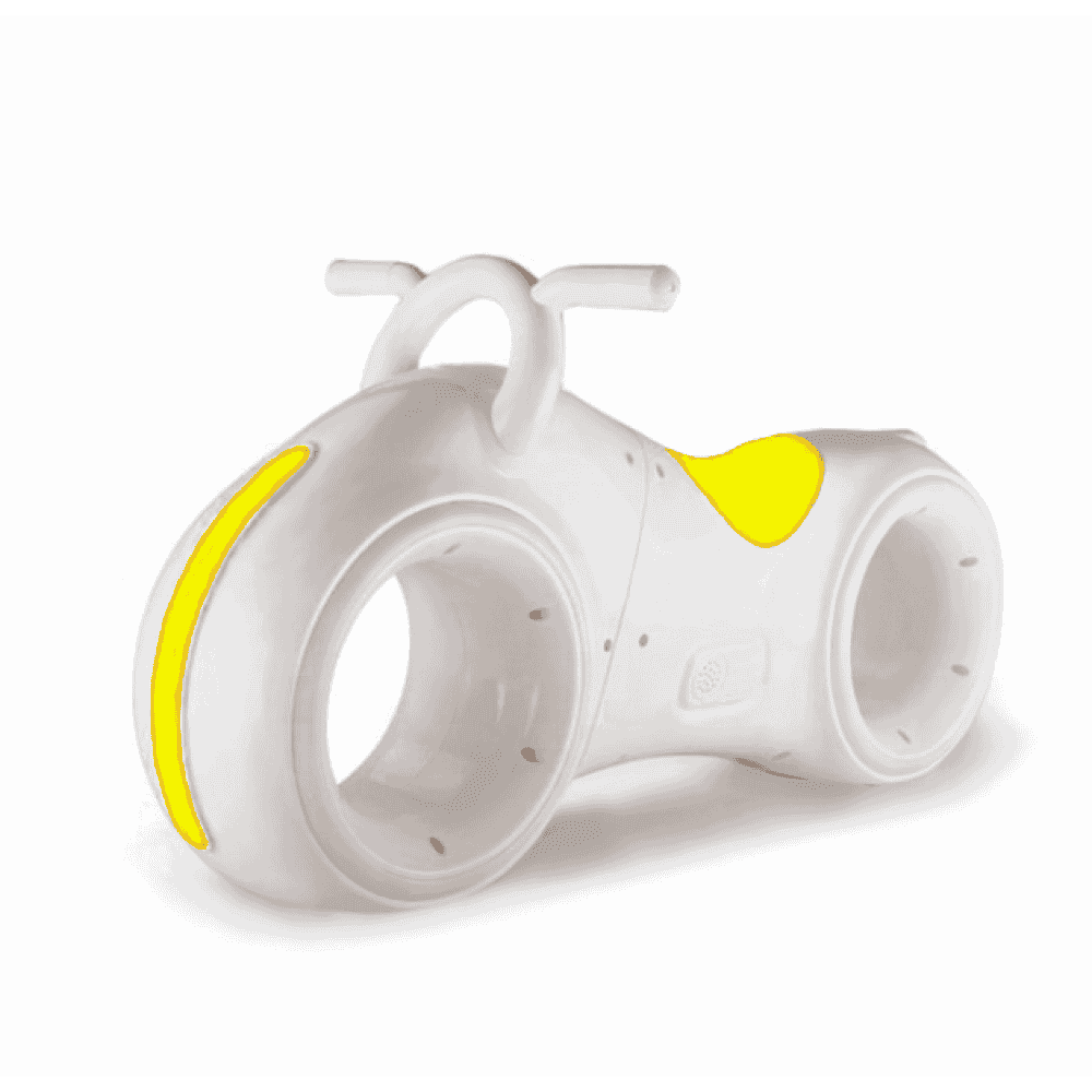 картинка Беговел Star One Scooter - DB002-WHITE-YELLOW 