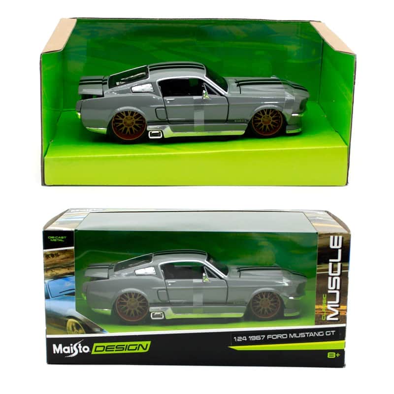 картинка Металлическая модель 1967 Ford Mustang GT 1:24 - 31021 