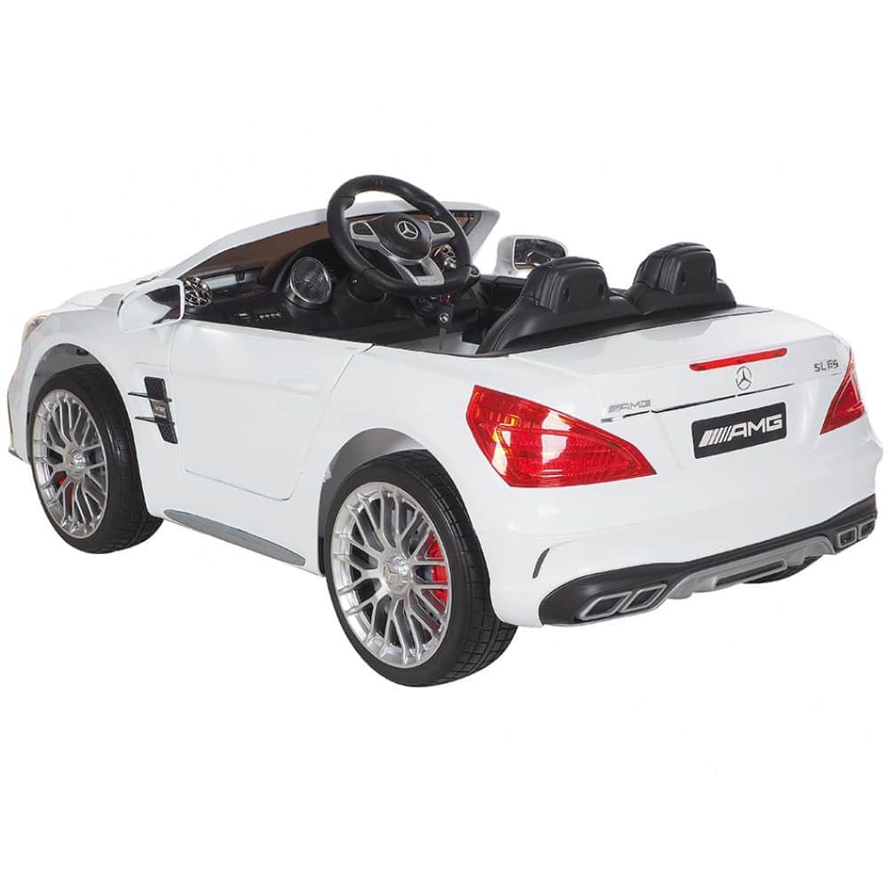 картинка Детский электромобиль Mercedes-Benz SL65 White 12V 2.4G - XMX602-W 