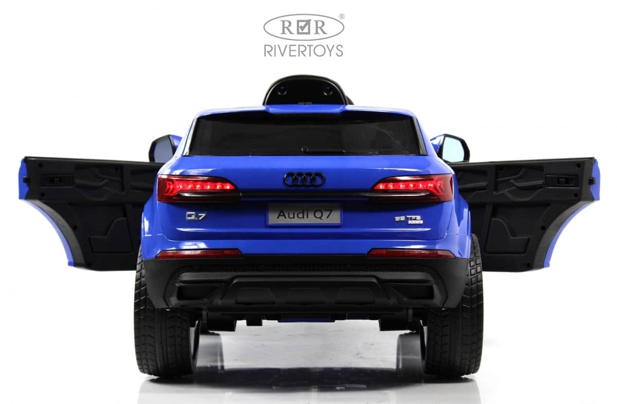 картинка Детский электромобиль AUDI Q7 (HL678) синий глянец 