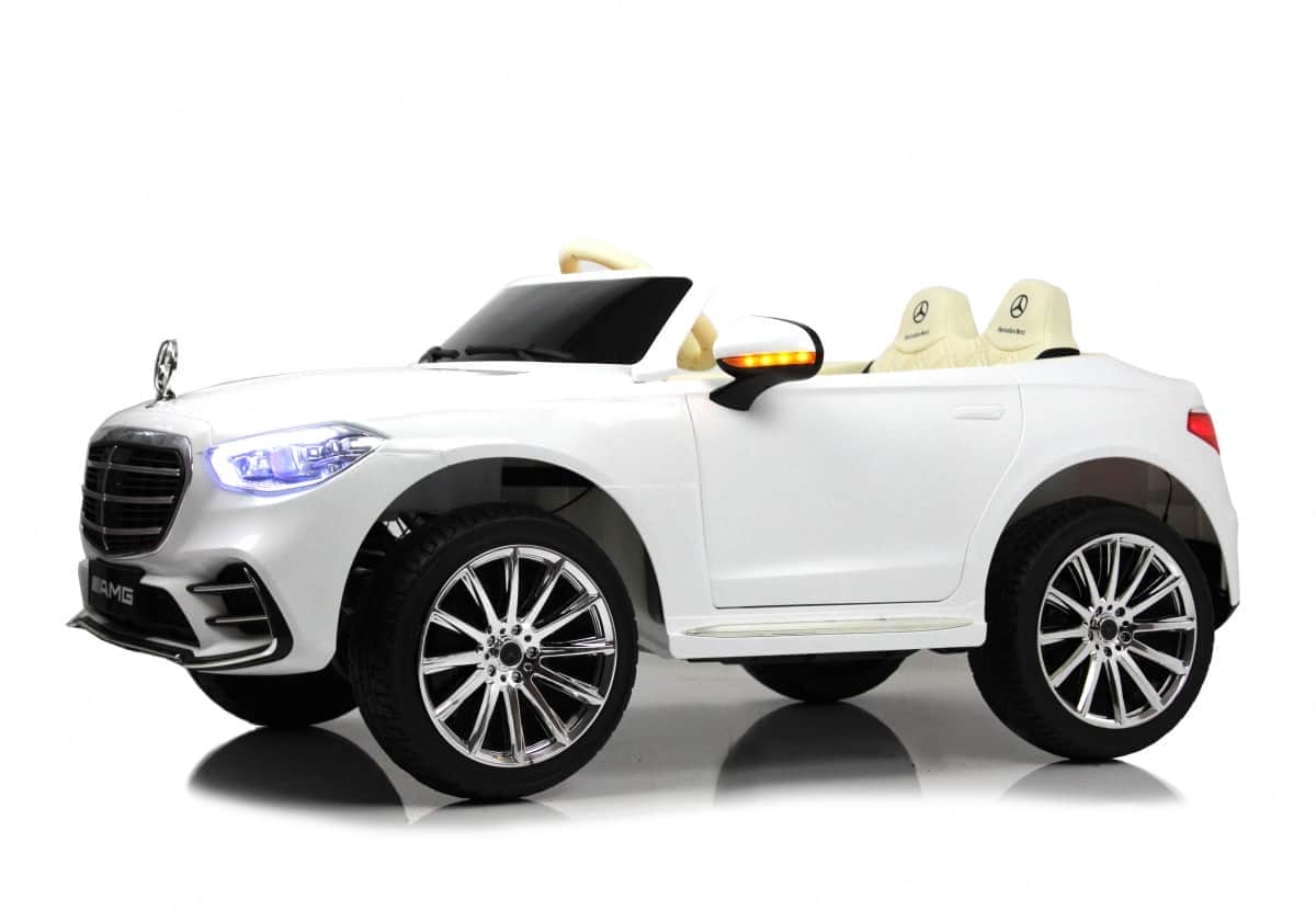 картинка Детский электромобиль М333БХ 4WD белый 