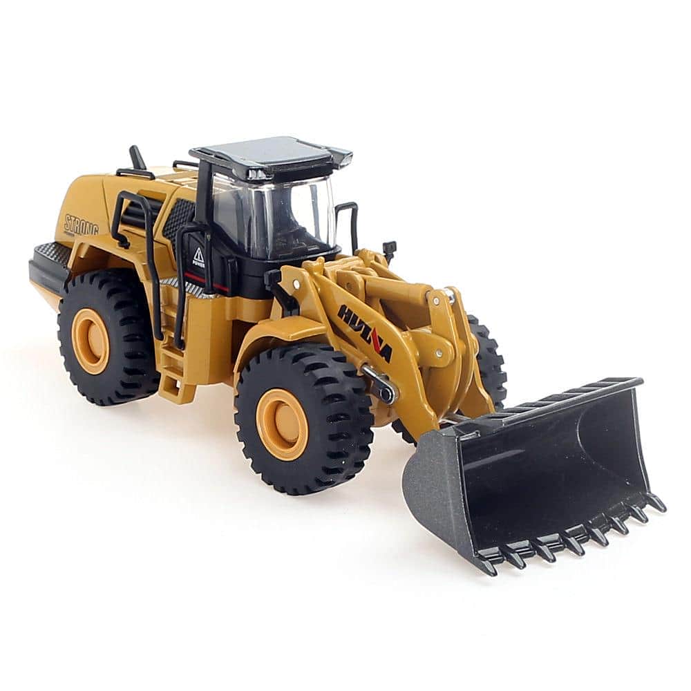 картинка Металлический бульдозер-погрузчик HuiNa Toys 1:50 - HN1714 