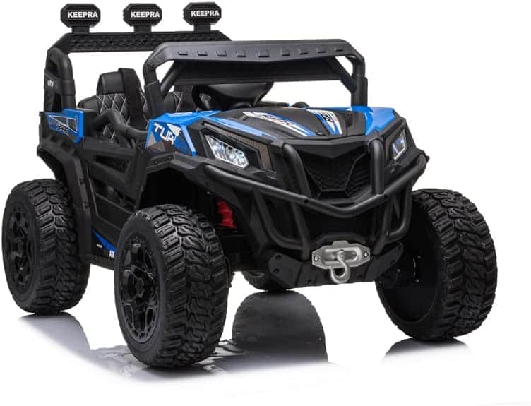 картинка Детский электромобиль Багги (полный привод, EVA, 12V) - HC-301-4WD-BLUE 