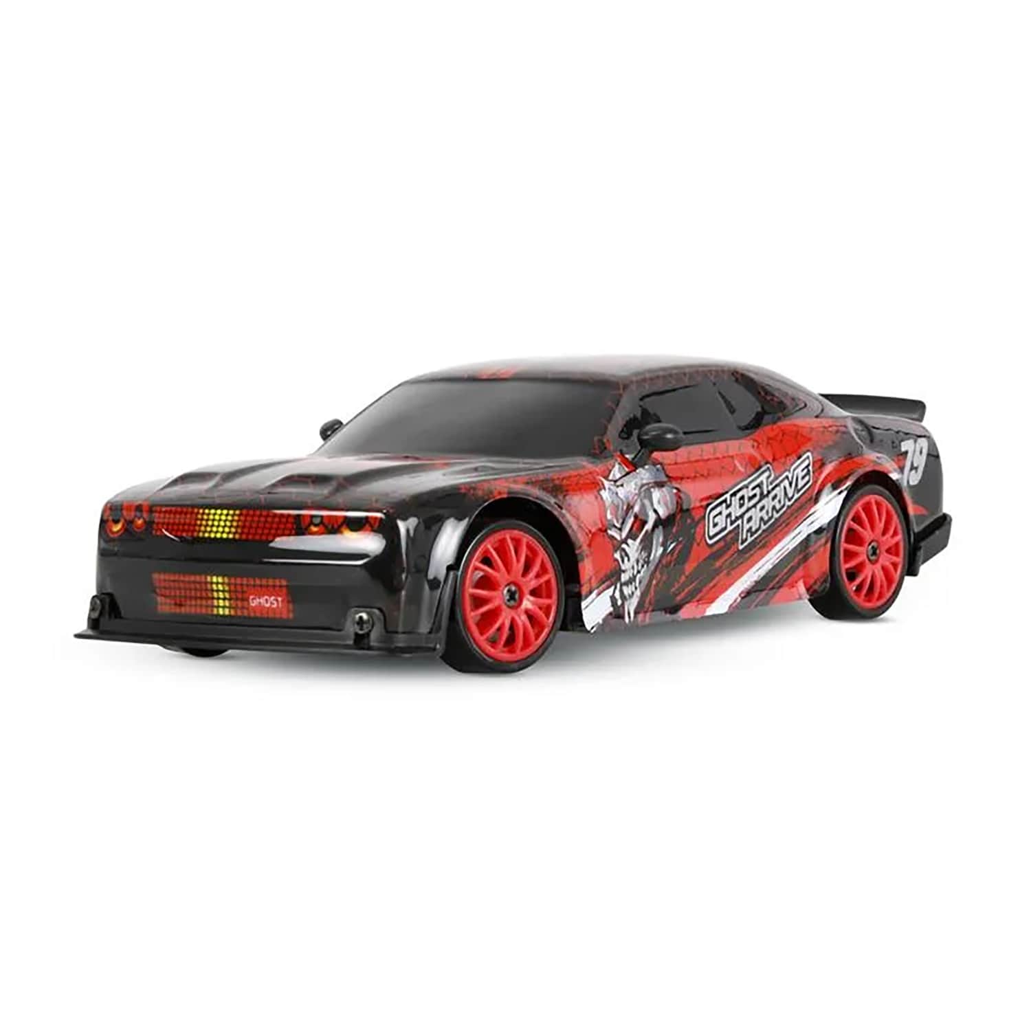 картинка Радиоуправляемая машина для дрифта Dodge (19 см, 15 км/ч, сменные колеса, фишки) - SC24A24 