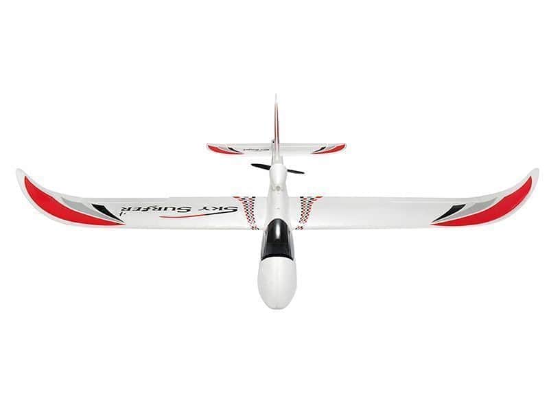 картинка Радиоуправляемый планер Top RC SKY SURFER 1400мм красный 2.4G RTF - TOP069C 