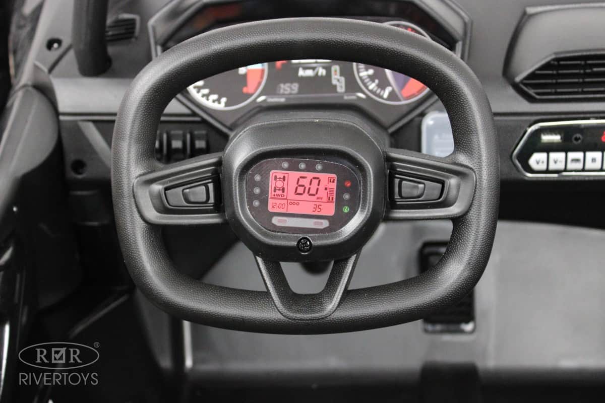 картинка Детский электромобиль JS3168 черный 