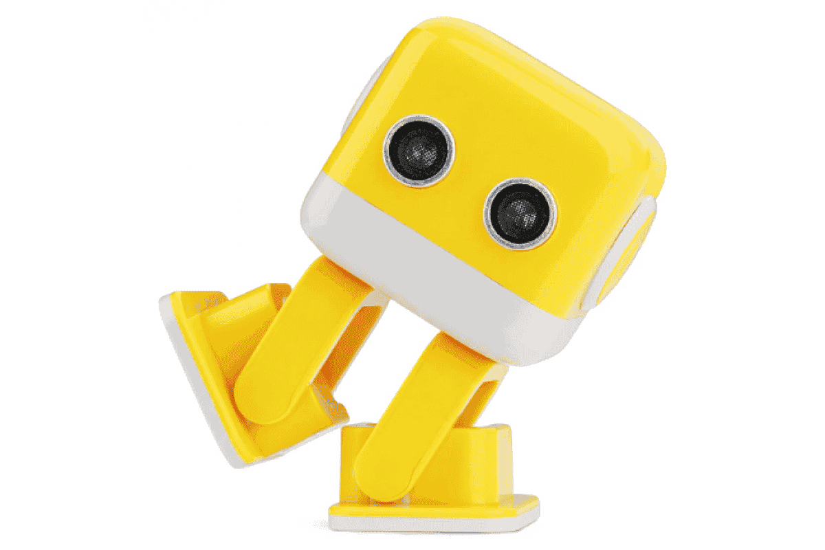 картинка Интеллектуальный танцующий робот WLtoys Cubee F9 Yellow APP - WLT-F9 