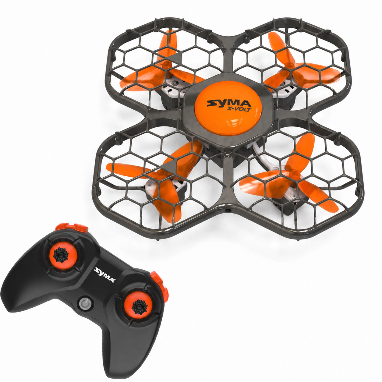 картинка Квадрокоптер Syma X26PRO оранжевый - SYMA-X26PRO-ORANGE 
