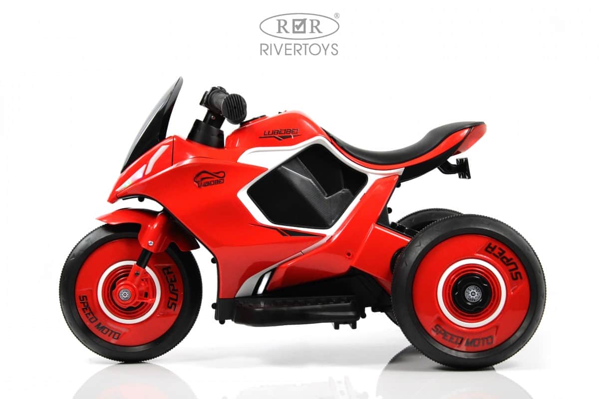 картинка Детский электромотоцикл G004GG красный 