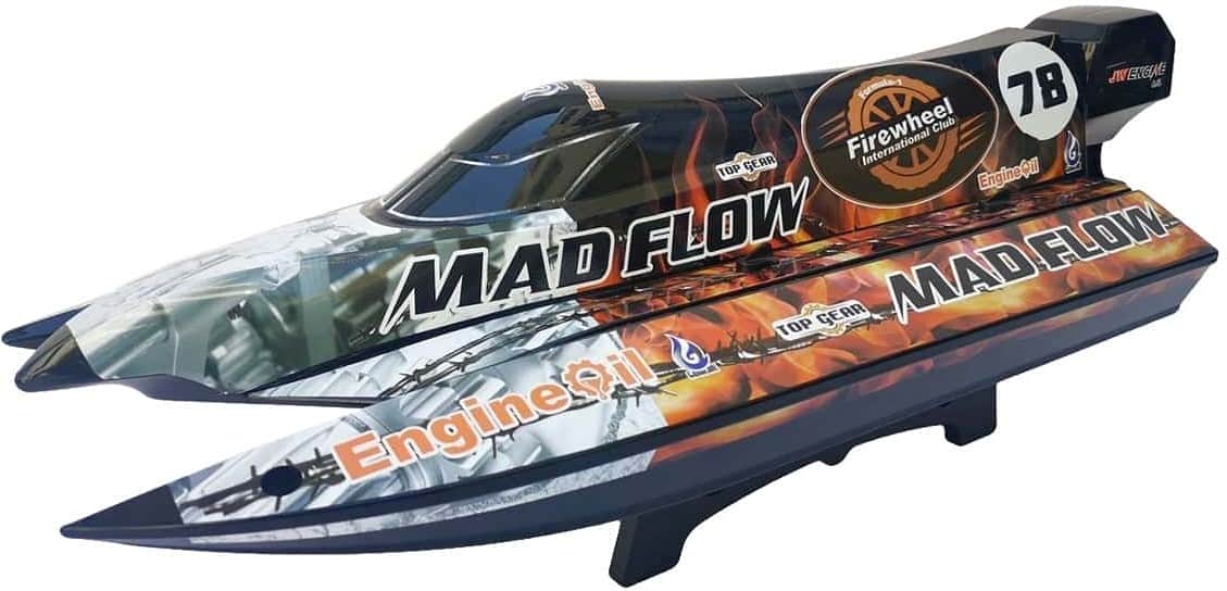 картинка Радиоуправляемый катер - катамаран Joysway Mad Flow V3 Brushless F1 boat - JS8653V3 