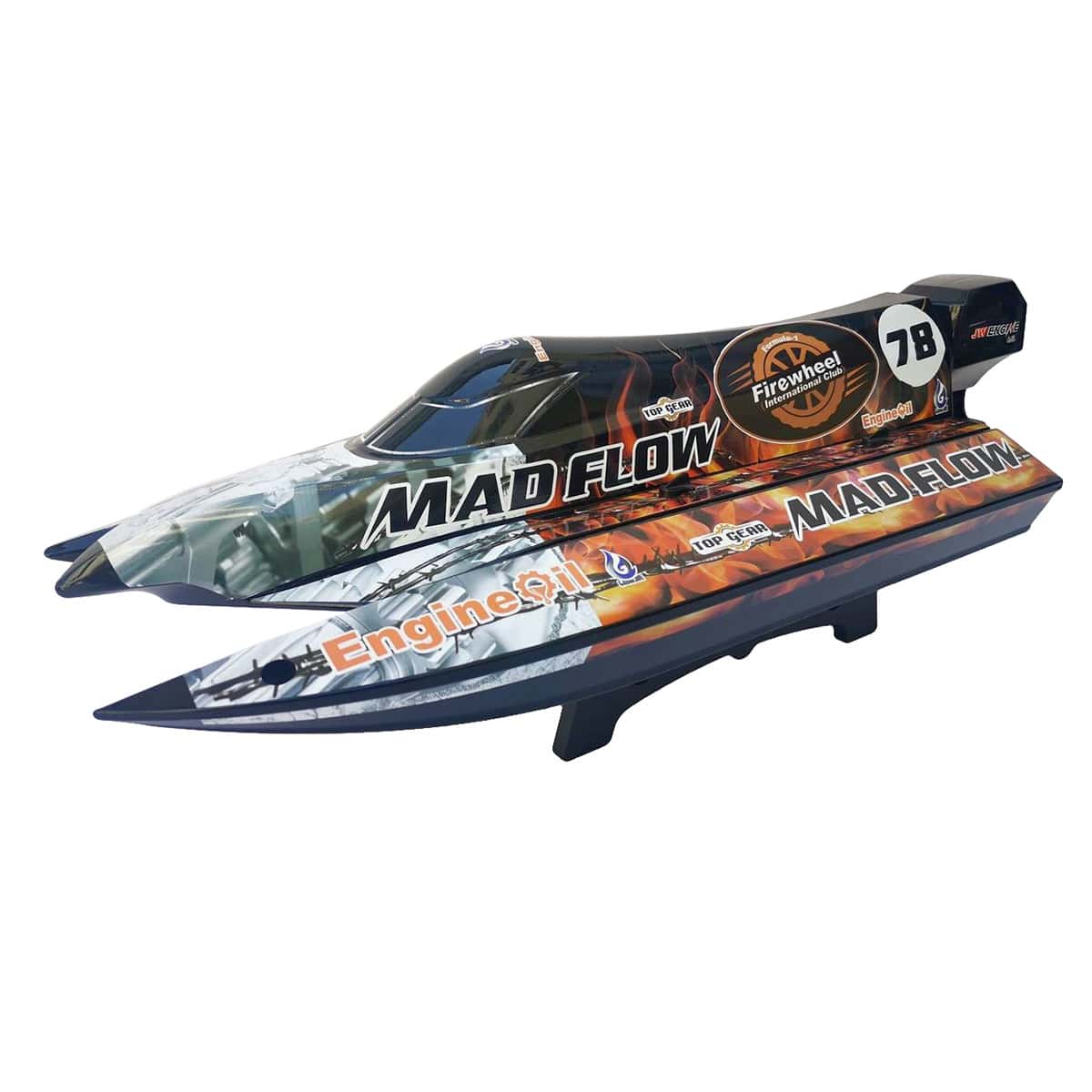 картинка Радиоуправляемый катер - катамаран Joysway Mad Flow V3 Brushless F1 boat - JS8653V3 
