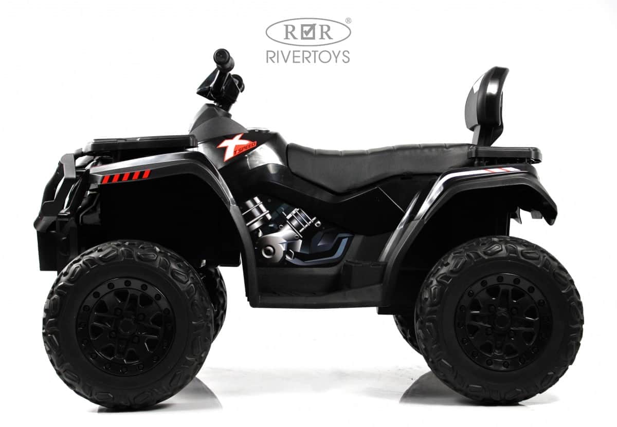 картинка Детский электроквадроцикл T001TT 4WD черный 