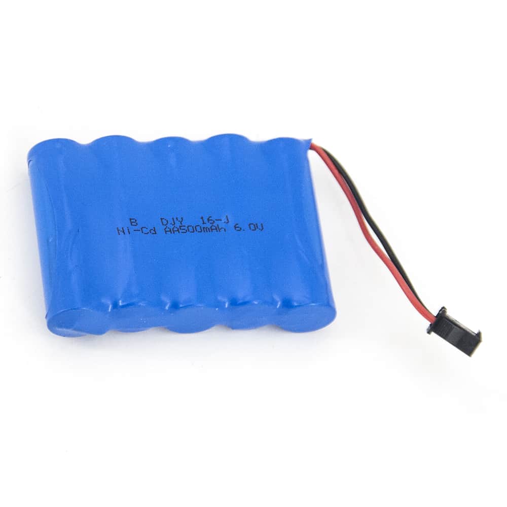 картинка Аккумулятор Ni-Cd 6.0V 500 mAh AA для автомоделей YED81401-81406 