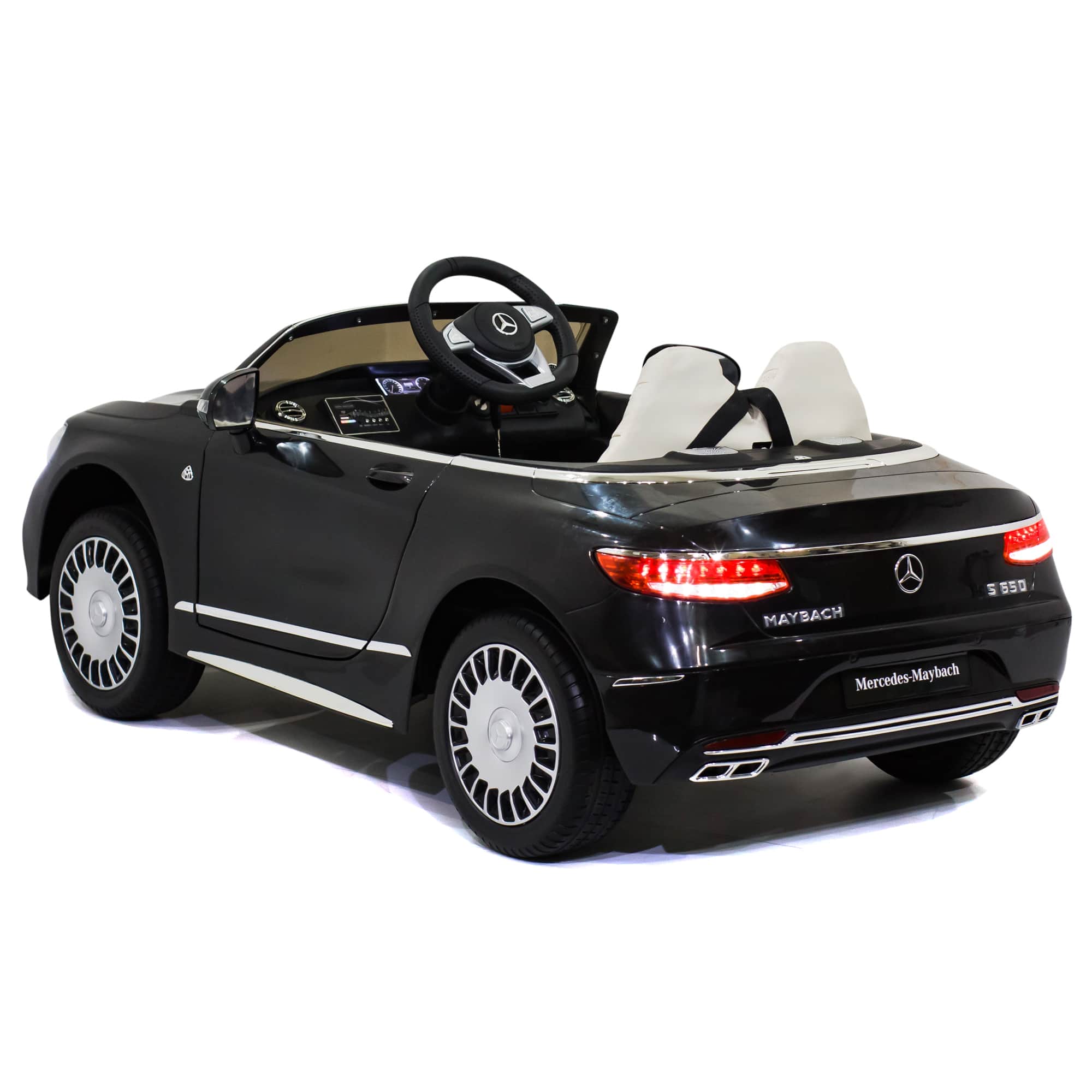 картинка Детский электромобиль Mercedes-Maybach S650 Cabriolet - ZB188-BLACK 