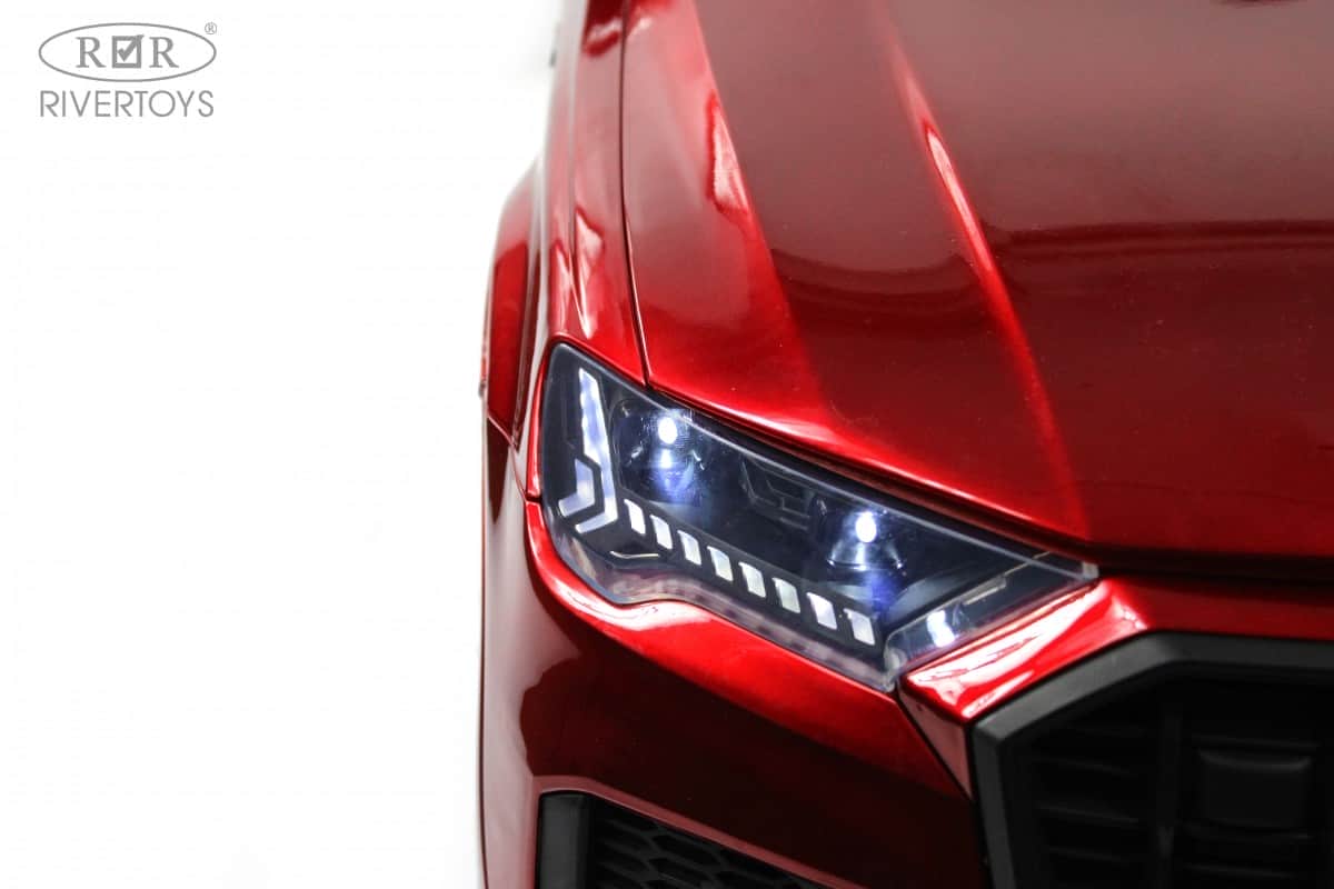 картинка Детский электромобиль AUDI Q7 (HL678) красный глянец 