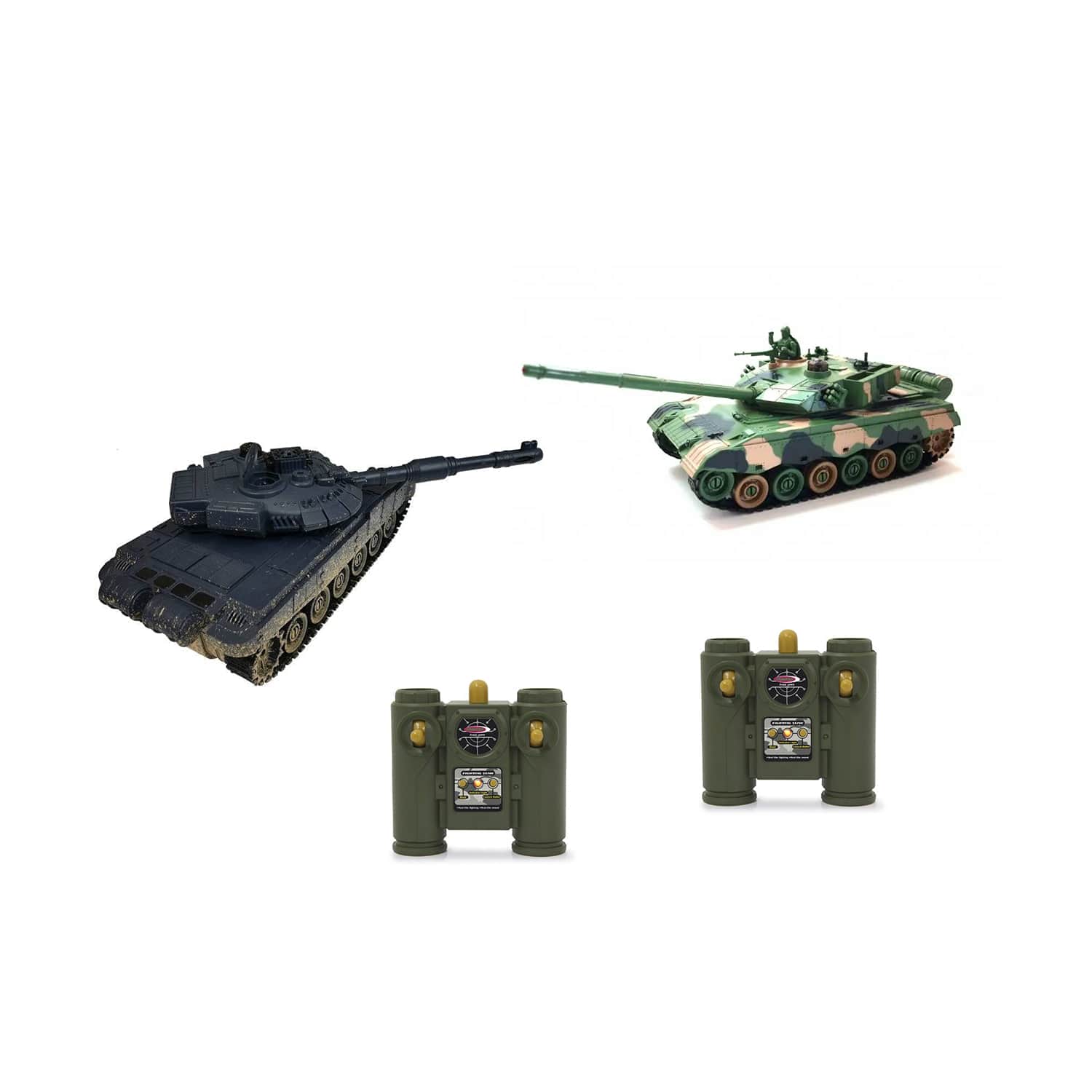 картинка Радиоуправляемый танковый бой (Советский T90 + ZTZ96 Китай) 2.4GHz - ZG-99850A 