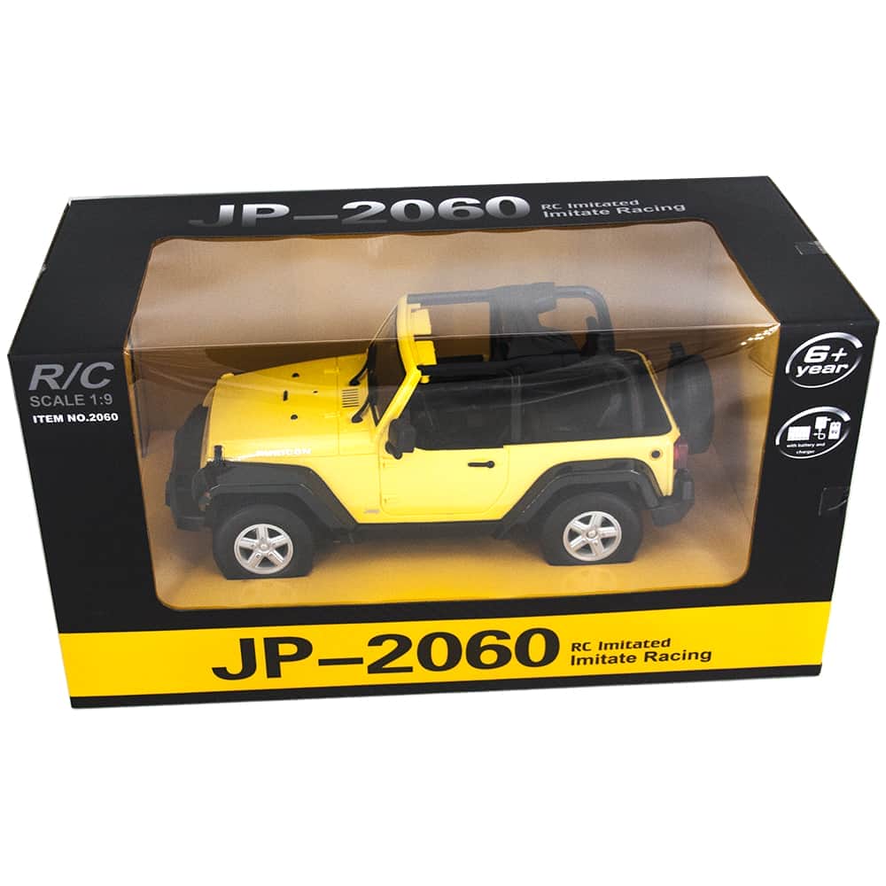 картинка Радиоуправляемый джип MZ JEEP Robicon Yellow 1:9 - MZ-2060-Y 