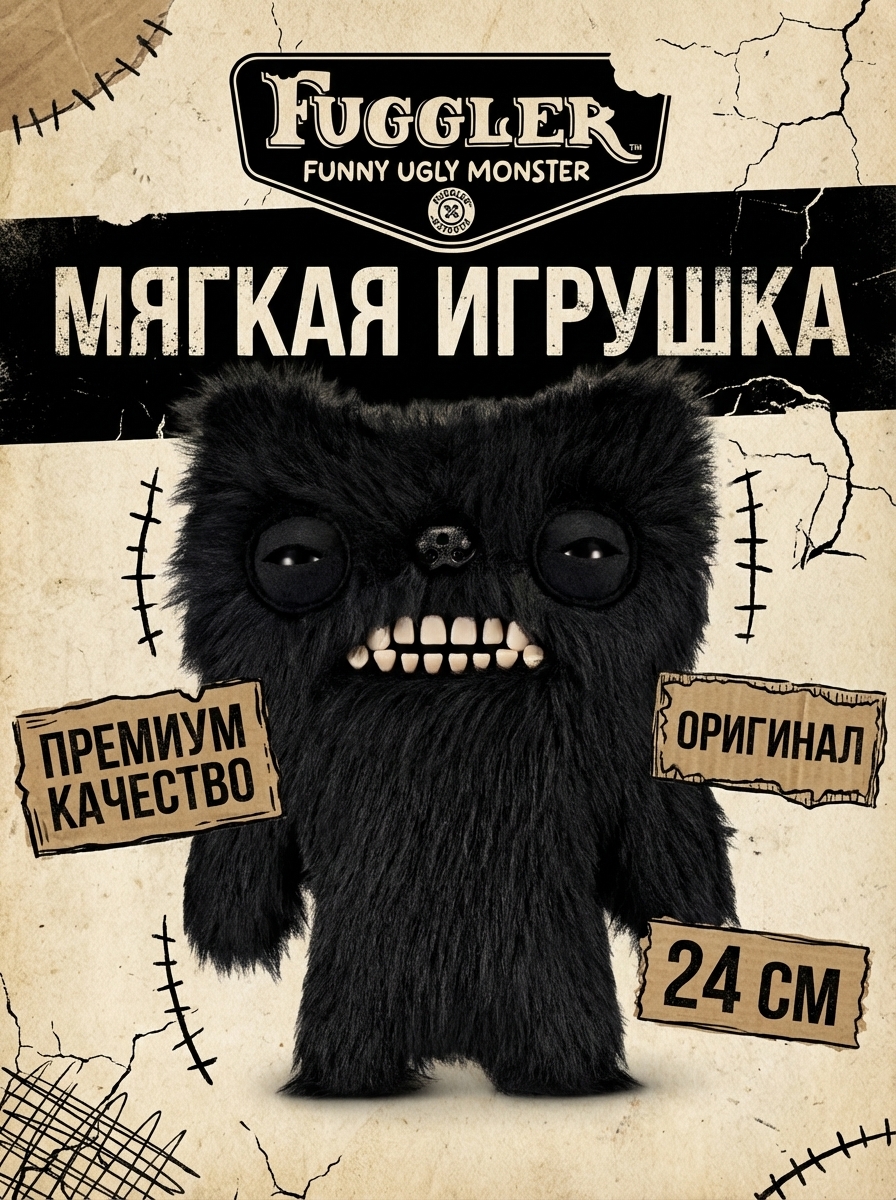картинка Мягкая Игрушка FUGGLER Жуйко - 15728A 