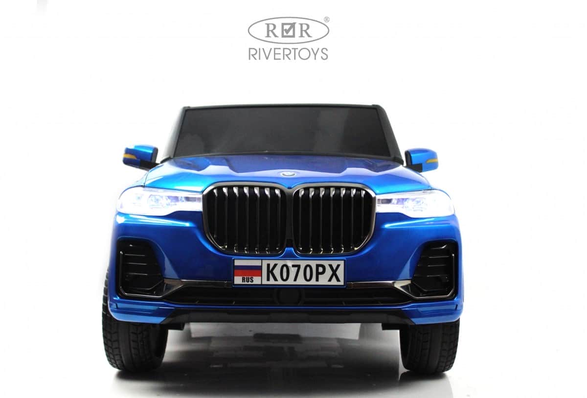 картинка Детский электромобиль K070PX синий глянец 
