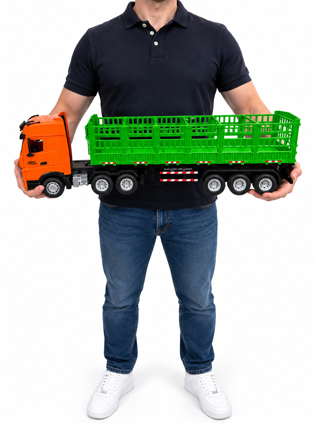 картинка Радиоуправляемый грузовик лесовоз HUINA 1:18 - HN1312 