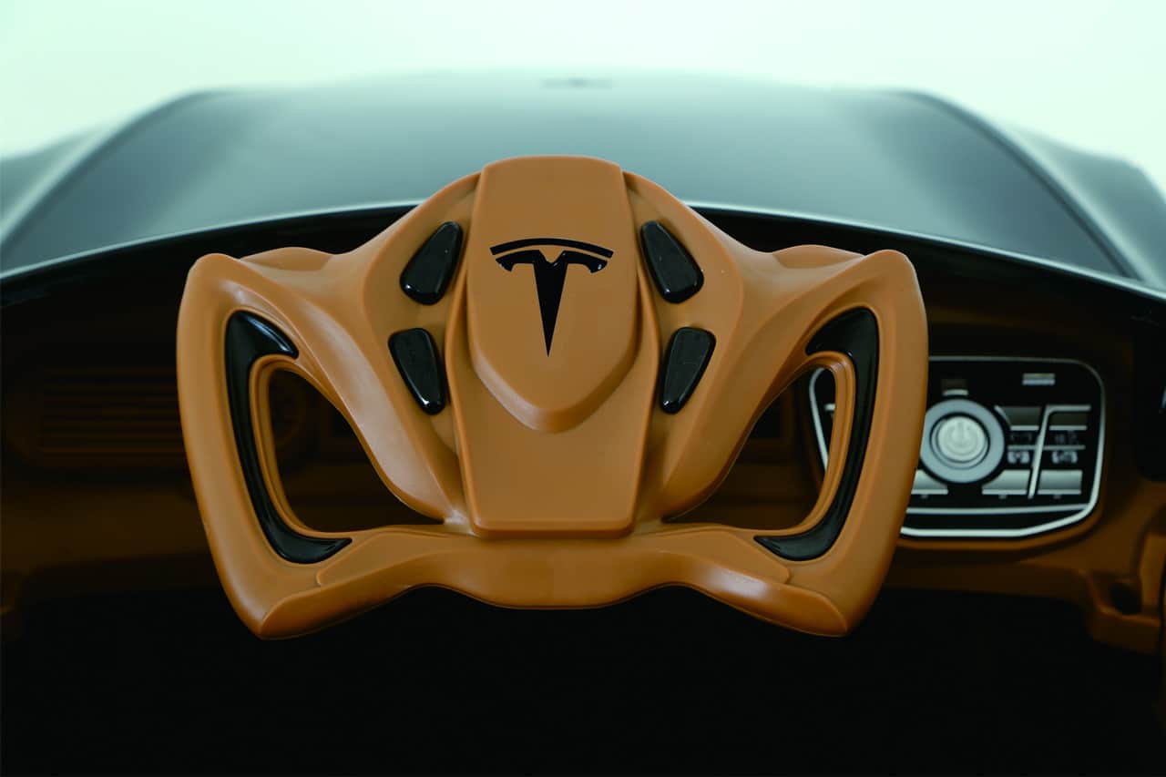 картинка Джип Tesla Model X 1589  Черный краска 