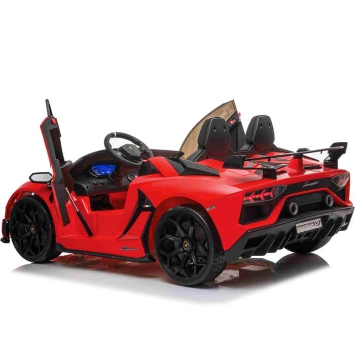 картинка Детский электромобиль Lamborghini Aventador SVJ Red Carbon (дрифт, 15 км/ч, 24V) - SX2028S-RED 