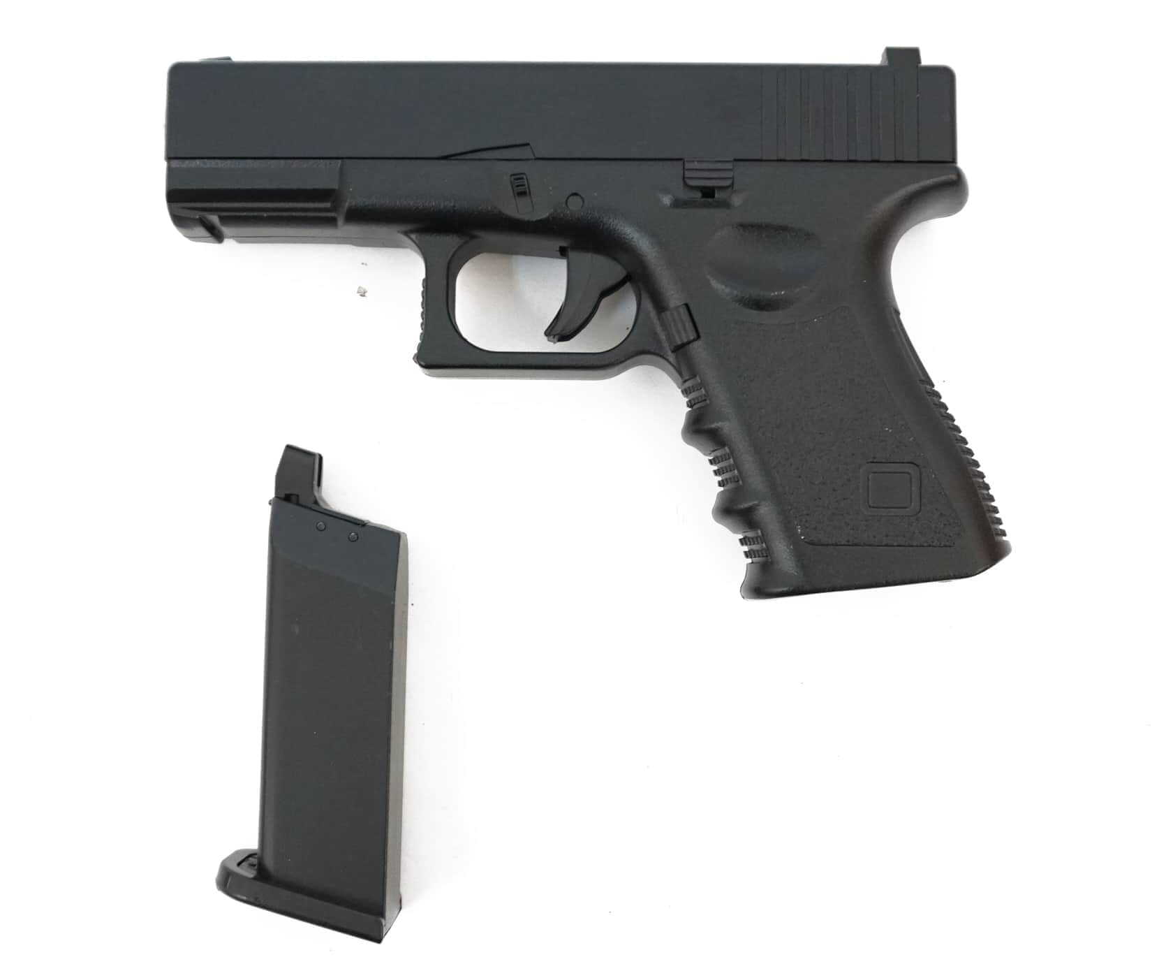 картинка Пистолет металлический Glock 17 (пневматика, 18,5 см) - G.15 