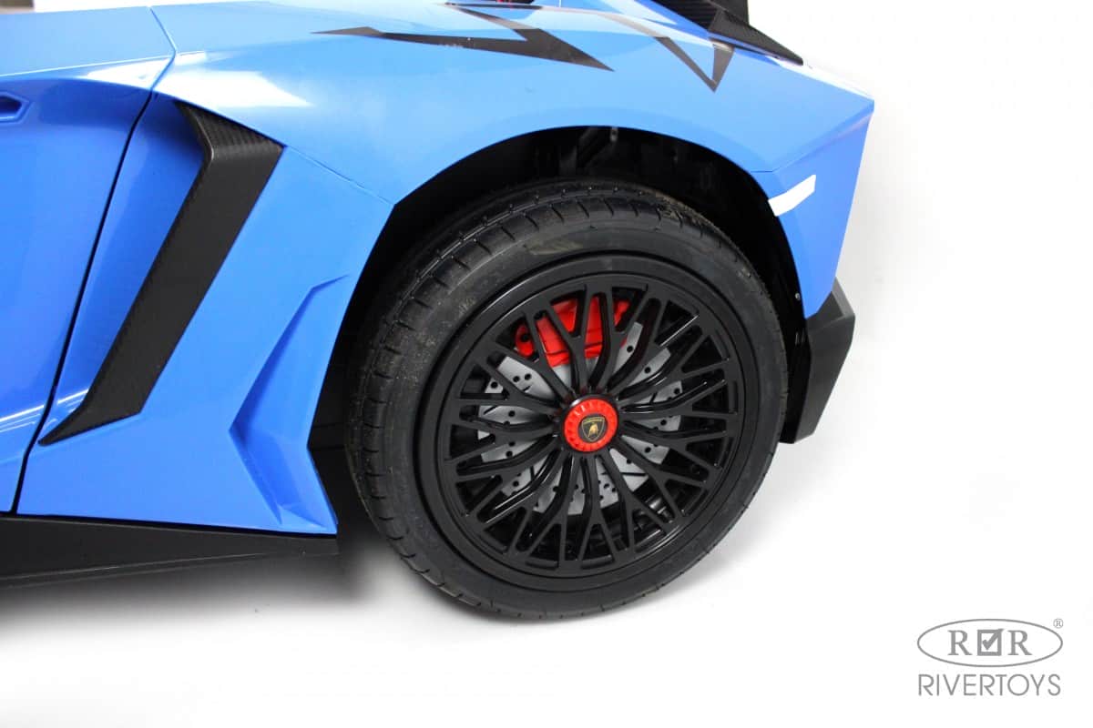 картинка Детский электромобиль Lamborghini Aventador SV (M777MM) синий 