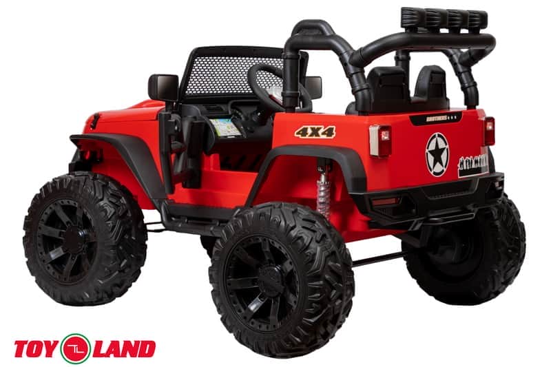 картинка Джип Jeep 12V 4х4 JC666 Красный 