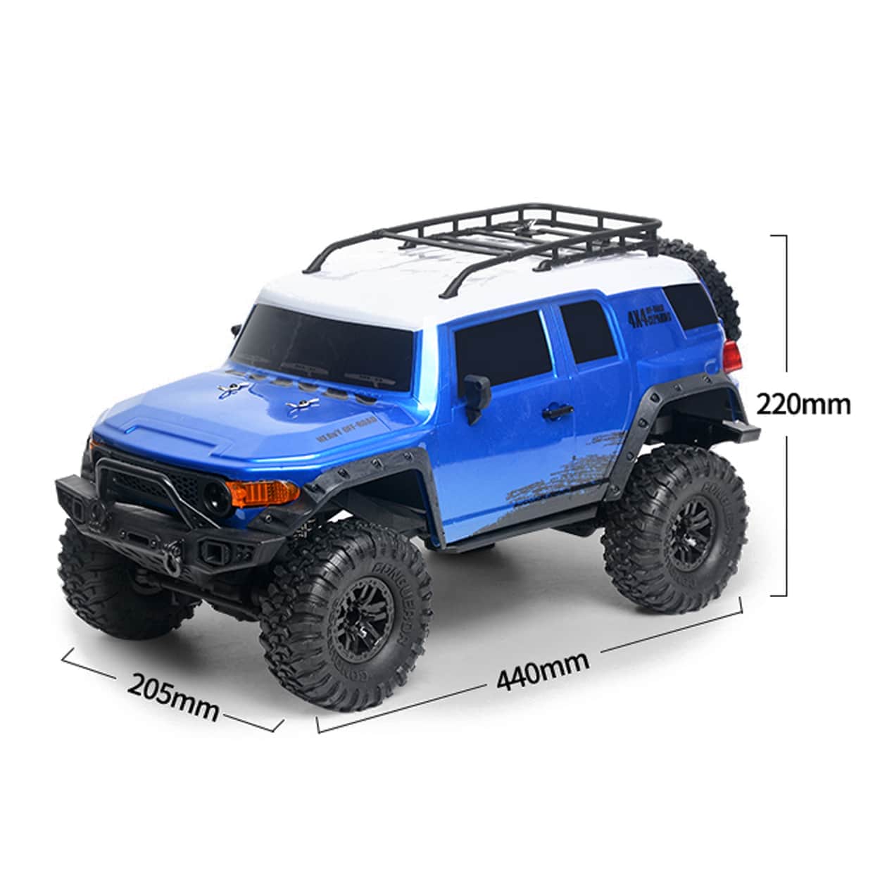 картинка Радиоуправляемый краулер HB Beast Climbing (44 см, 4WD, 1:10) - HB-ZP1007 