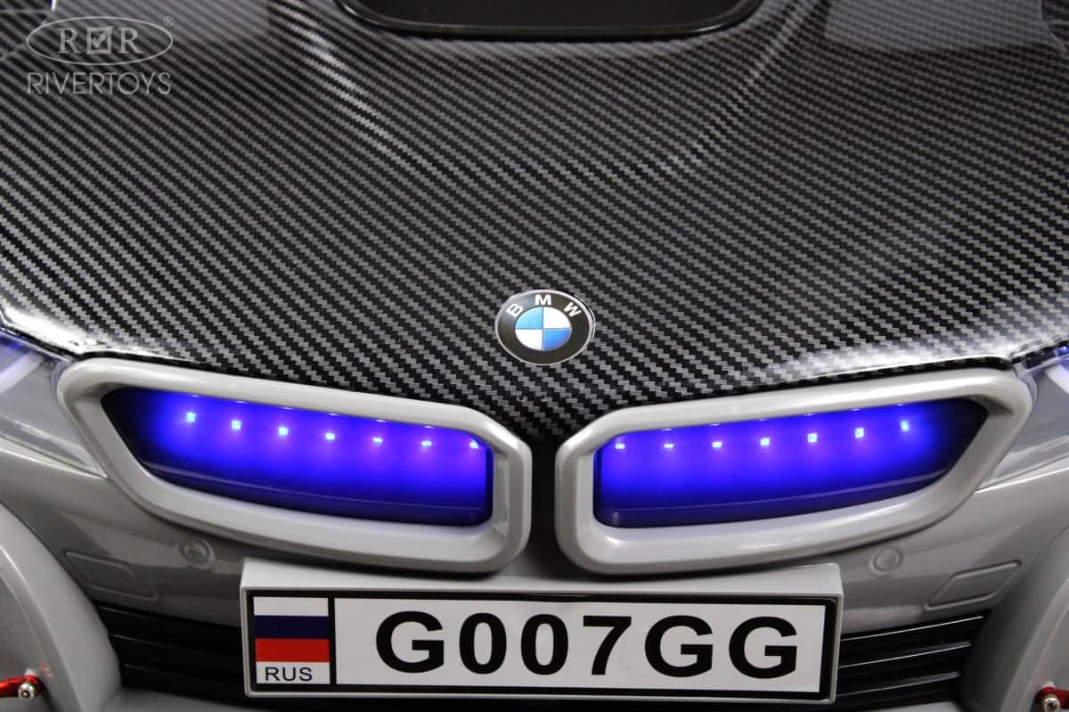 картинка Детский электромобиль G007GG серый 