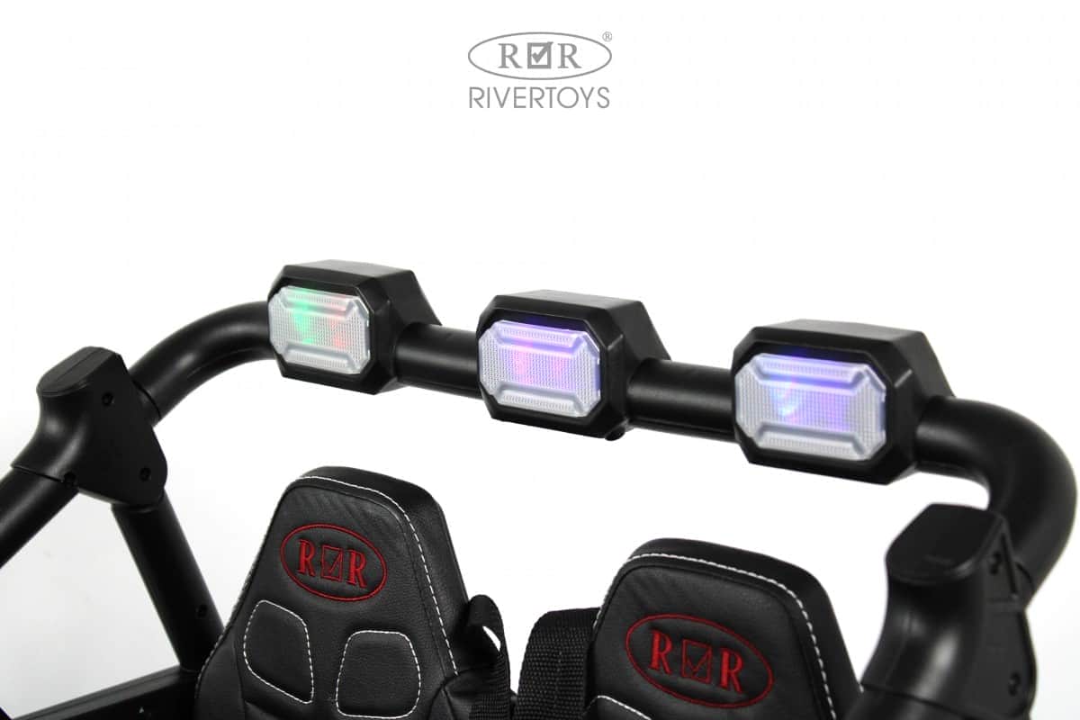 картинка Детский электромобиль K777KK 4WD черный 