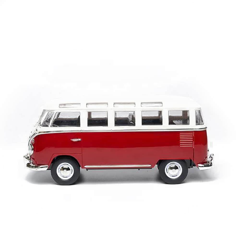 картинка Радиоуправляемый минивэн WPL D-52MINI Volkswagen T1 красный 1:16 - WPLD-52MINI-RED 