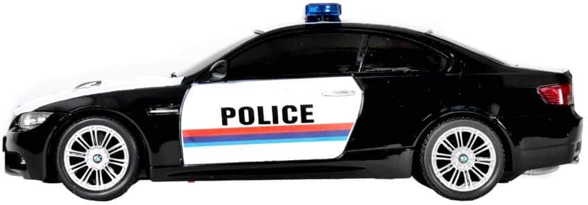 картинка Радиоуправляемая машина GK Racer BMW M3 Coupe POLICE масштаб 1:18 - 866-1803PB-BLACK 