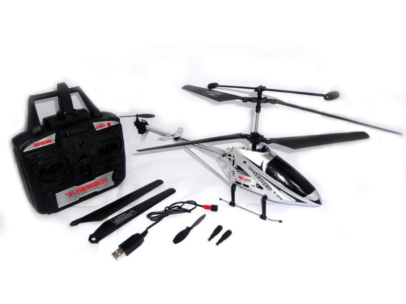 картинка Радиоуправляемый вертолет MJX R/C i-Heli Shuttle Silver T64/T604 - T64 
