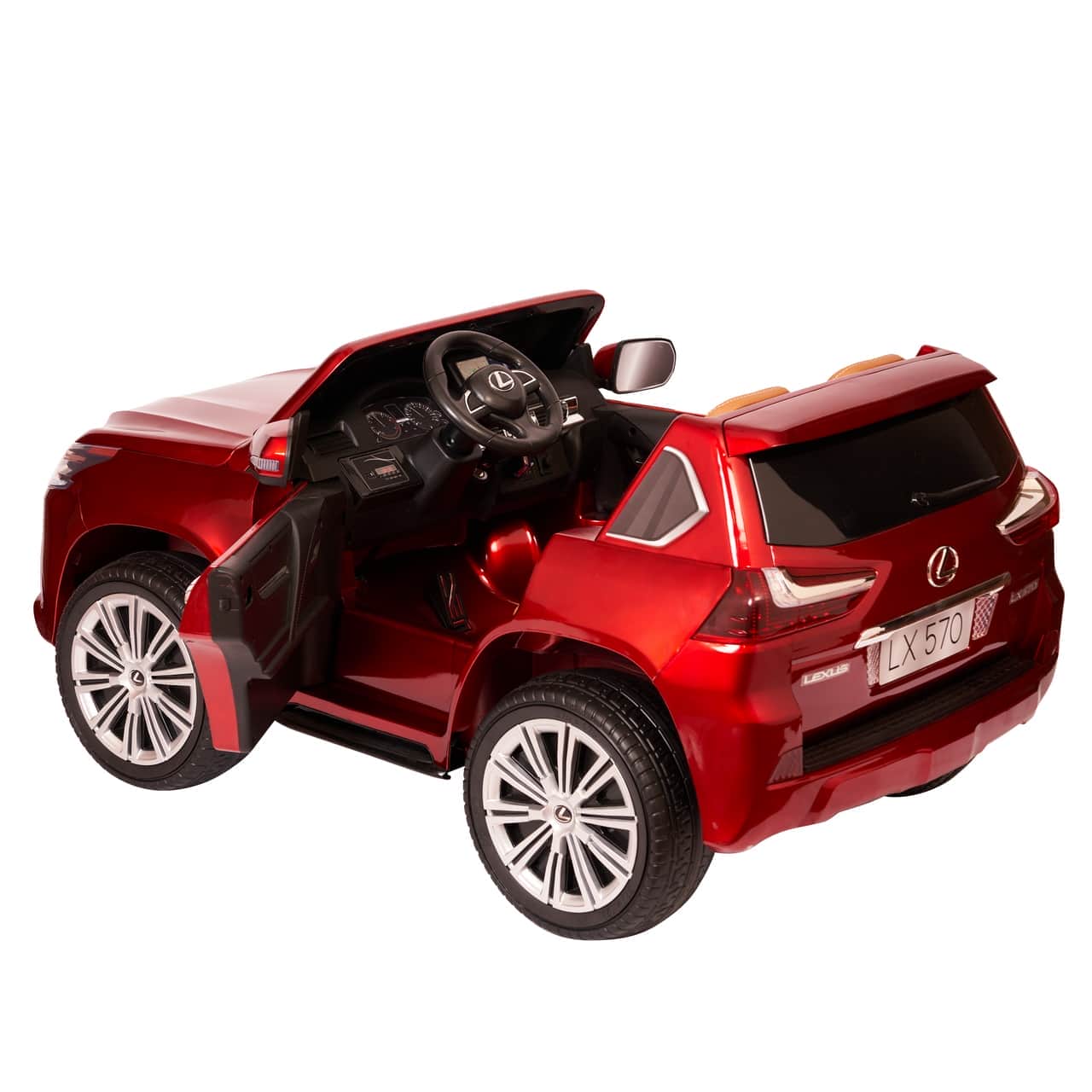 картинка Джип Lexus LX 570 Красный краска 