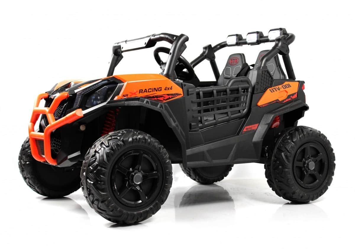 картинка Детский электромобиль K777KK LUX 4WD оранжевый 