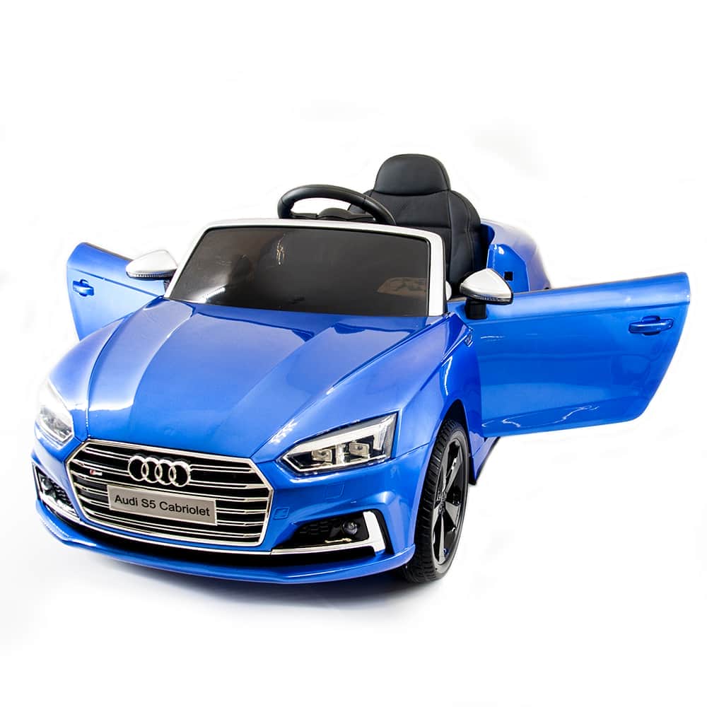 картинка Детский электромобиль Audi S5 Cabriolet LUXURY 2.4G - Blue - HL258-LUX 