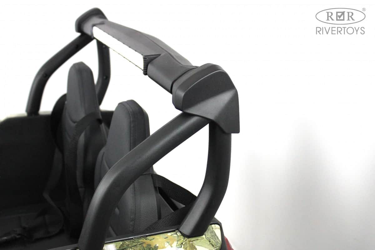картинка Детский электромобиль P333PP (Buggy) зеленый камуфляж 