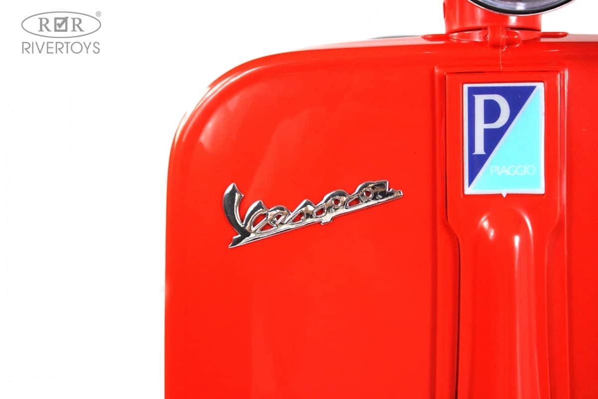 картинка Детский электроскутер VESPA (M888MM) красный 