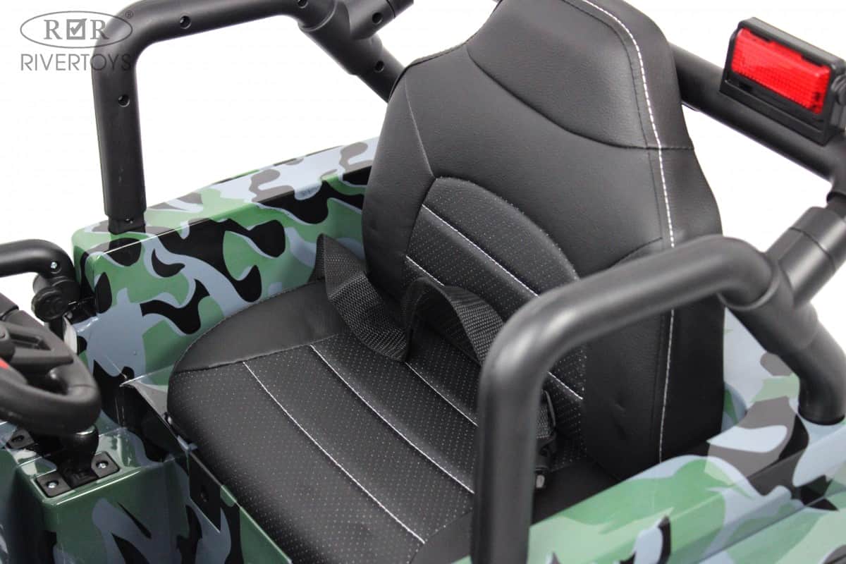 картинка Детский электромобиль T222TT 4WD камуфляж 