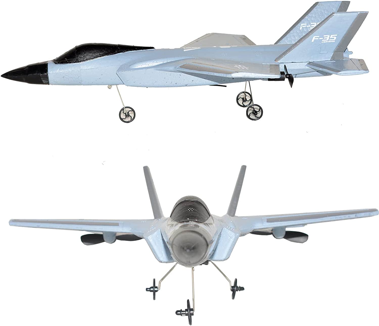 картинка Радиоуправляемый самолет Fei Xiong F35 Fighter 2.4G - FX635-GREY 