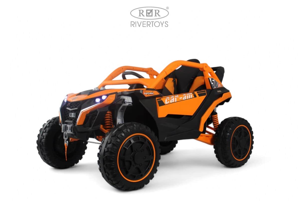 картинка Детский электромобиль Z707ZZ оранжевый 