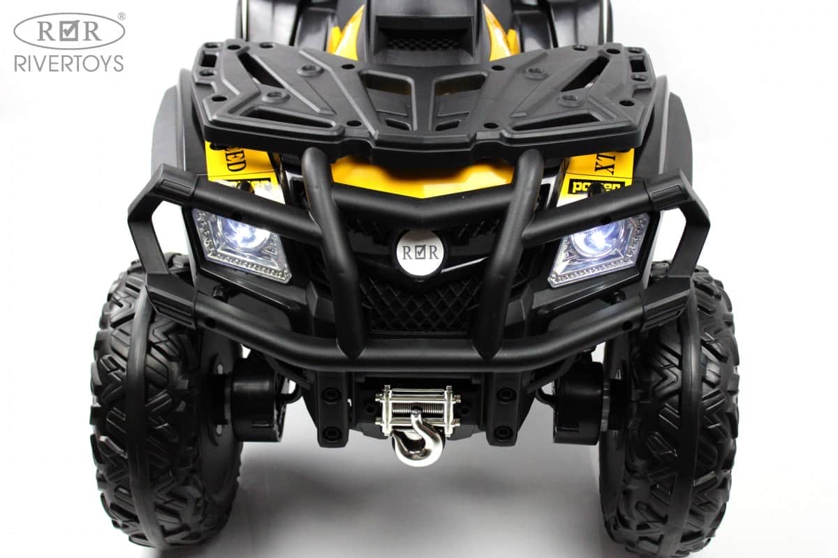 картинка Детский электроквадроцикл T001TT 4WD желтый 
