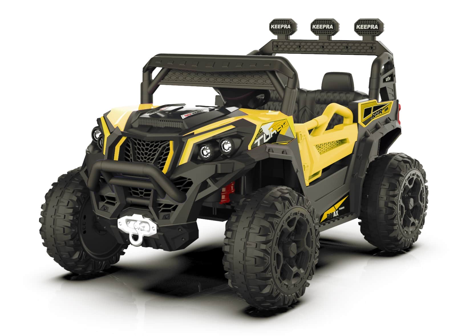 картинка Детский электромобиль Багги (полный привод, EVA, 12V) - HC-301B-4WD-YELLOW 